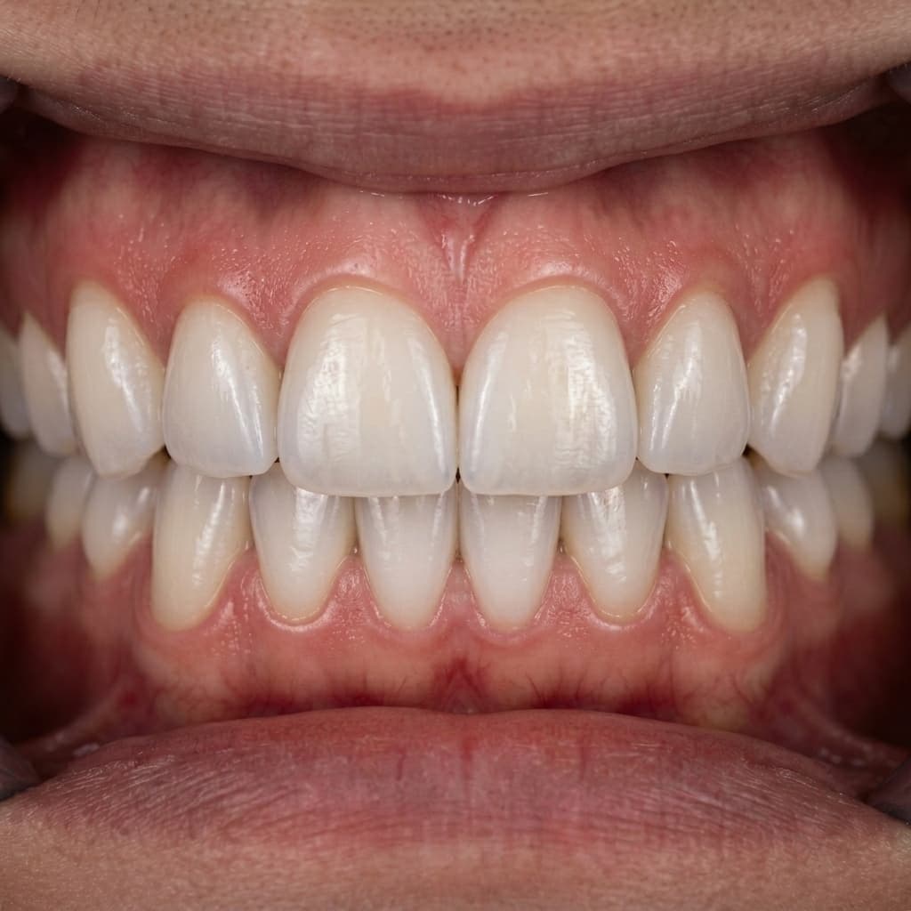 Porcelain Veneer Precision after cosmetic treatment